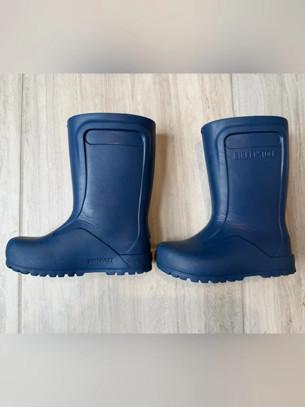 Birkenstock Blue Slip-On Rubber Clog